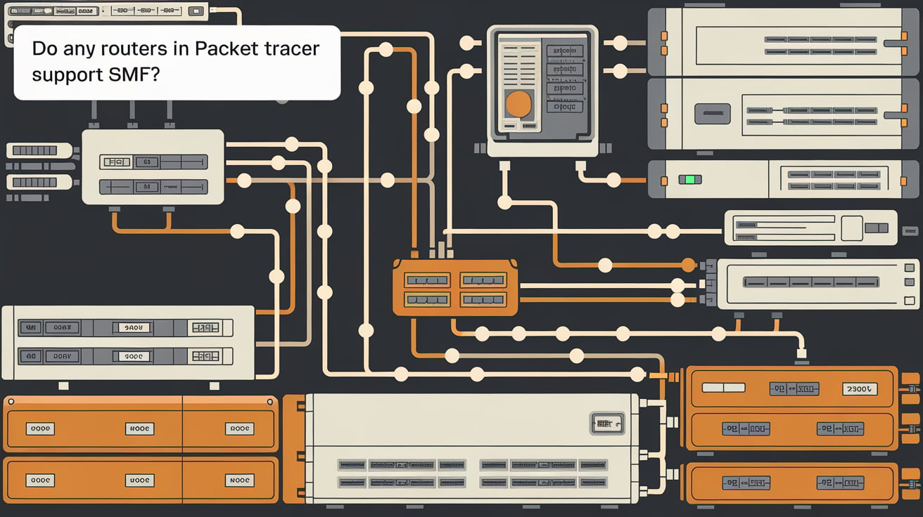 Do Any Routers in Packet Tracer Support SMF