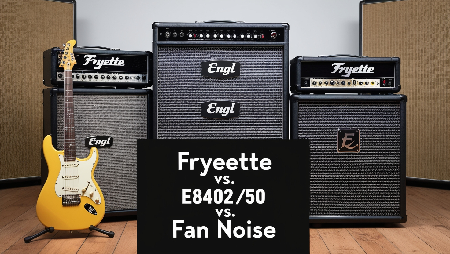 Fryette G-2502-S vs Engl E840/50 Fan Noise