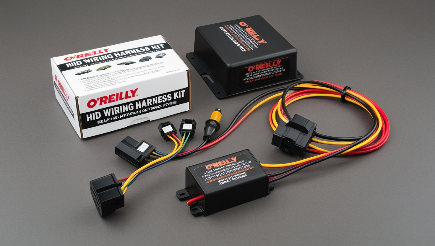 HID relay wiring harness kit O Reilly Auto Parts