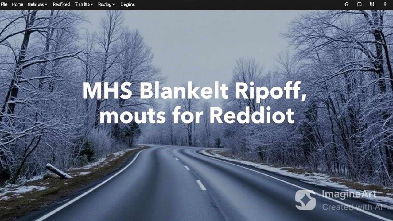 MHS Theme is a Blanket Ripoff of Winter Road Reddit